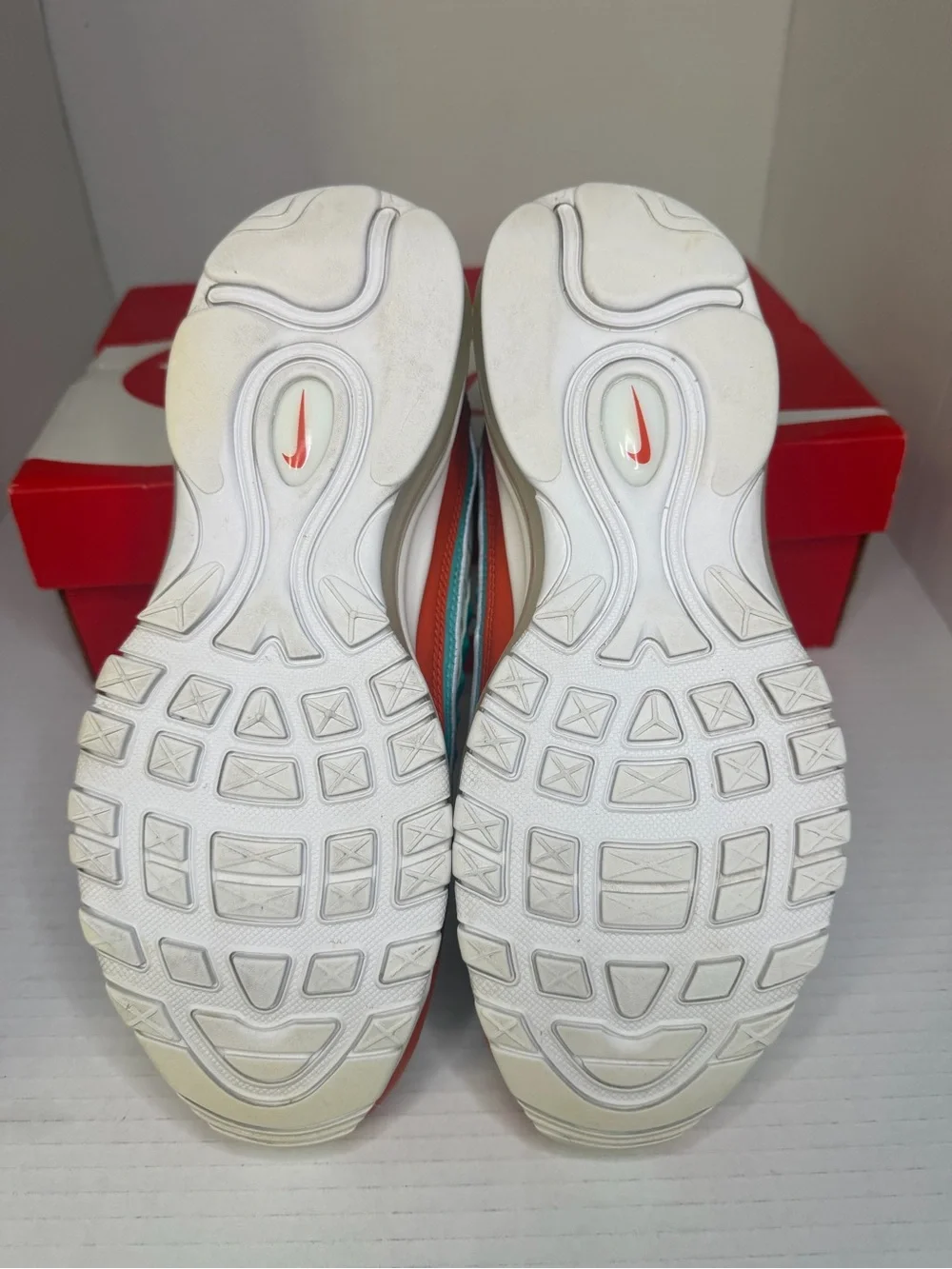 Nike Air Max 98 SE Cosmic Clay/Light Aqua Womens Shoes Size 8 AT6640 801 W/Box